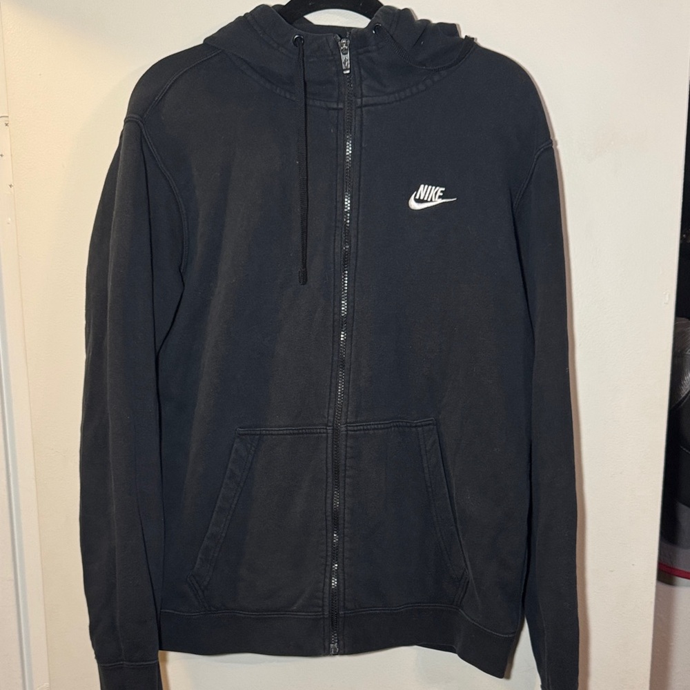 Nike Black Full-Zip Hoodie